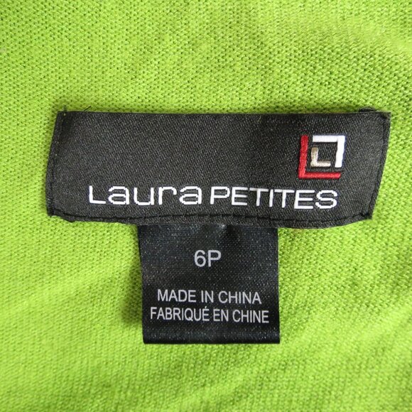 Laura Petites Floral Dress with Lime Green Bolero - Picture 3 of 9